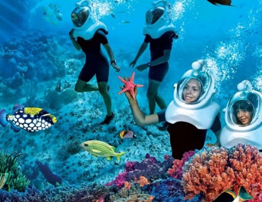 Glass Bottom Boat Ride in Andaman